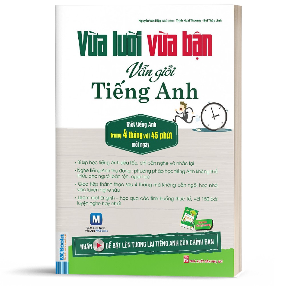 Sách - Vừa Lười Vừa Bận Vẫn Giỏi Tiếng Anh - MCBooks