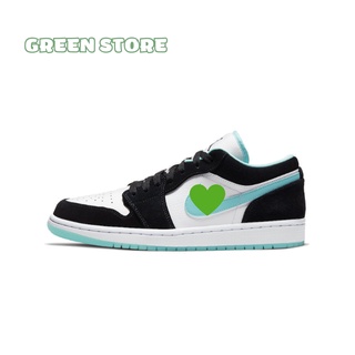Giày Thể Thao Sneaker JD Jordan panda Low Xanh Ngọc Cổ Thấp