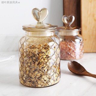 Lọ Thủy Tinh Trong Suốt Đựng Gia Vị Nhà Bếp 1www