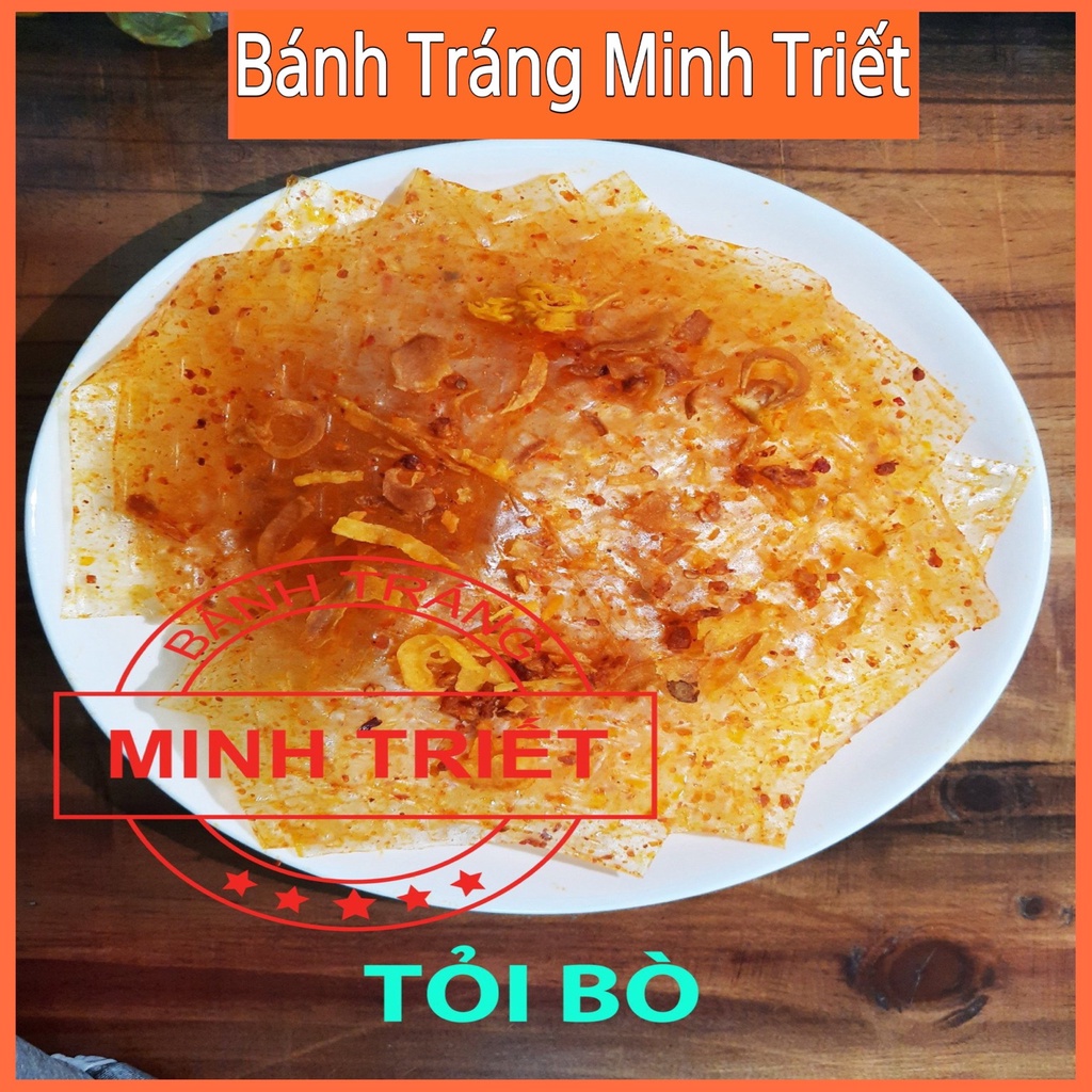 [500gr] Bánh Tráng Tỏi Bò Bánh Tráng Tây Ninh