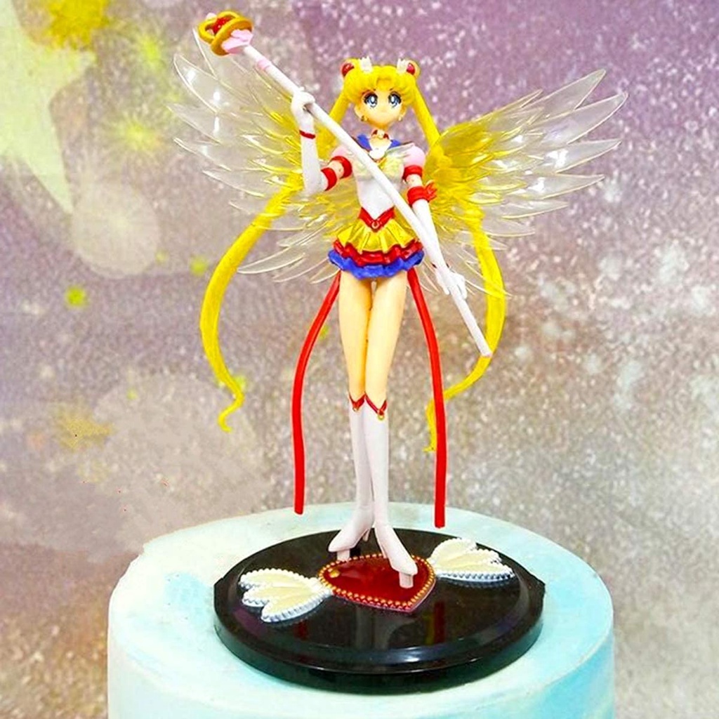 SAILOR MOON Đồ trang trí Đồ Chơi Nhân Vật Hoạt Hình Thủy Thủ Mặt Trăng