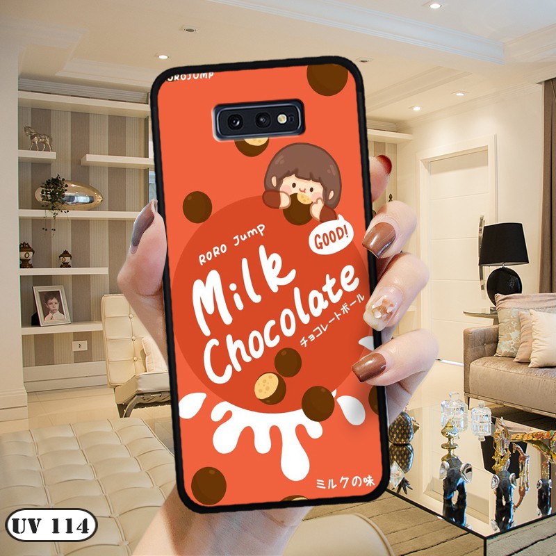 Ốp lưng điện thoại Samsung Galaxy S10E - lưng nhám viền dẻo