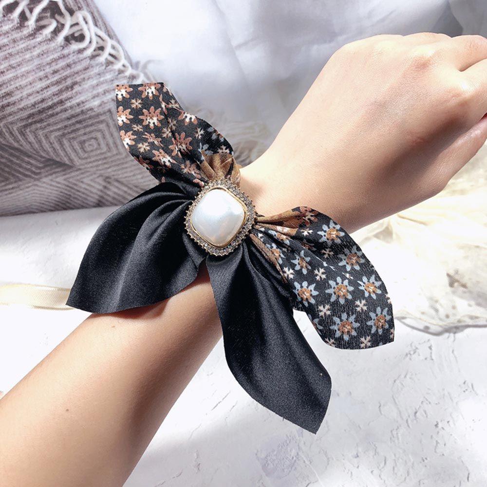 Dây Ruy Băng Cột Tóc Bằng Vải Ruy Băng Cổ Điển Cho Nữ WMES15H / 15H
