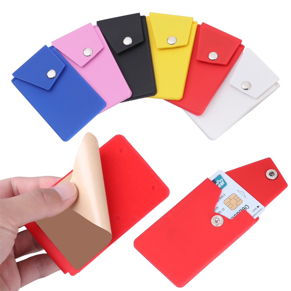 Ví đựng thể gắn điện thoại bằng Silicon chất lượng cao tiện dụng