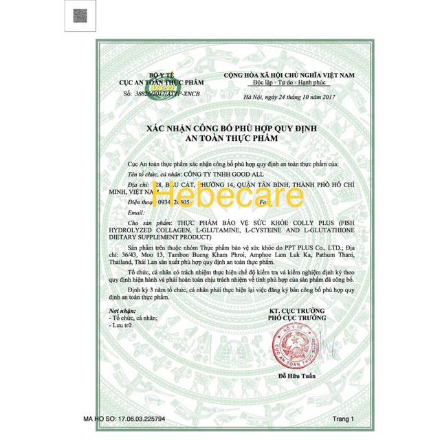 COLLY COLLAGEN 6500mg - TRẮNG MỊN DA, GIẢM MỤN, GIẢM THÂM NÁM Hàng nhập Thái Lan | BigBuy360 - bigbuy360.vn