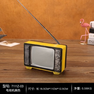 MÔ HÌNH DECOR TIVI CỔ ĐIỂN