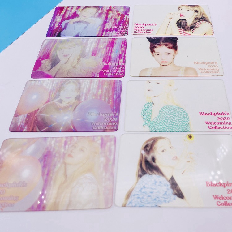 Thẻ Hình Nhóm Nhạc Blackpink Trong Suốt