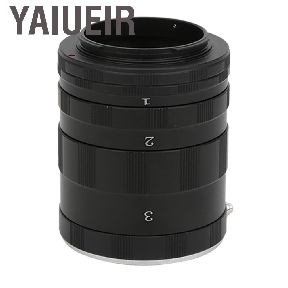 Yaiueir Macro Lens Extension Tube Adapter Ring for Fujifilm Mirrorless WYD
