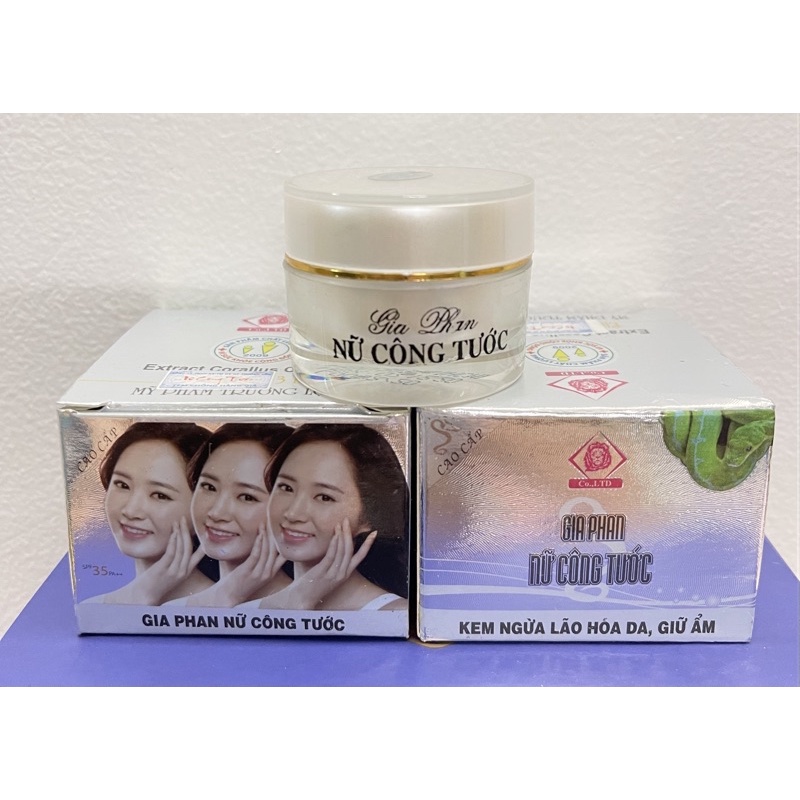 KEM NỮ CÔNG TƯỚC NGỪA LÃO HOÁ GIỮ ẨM