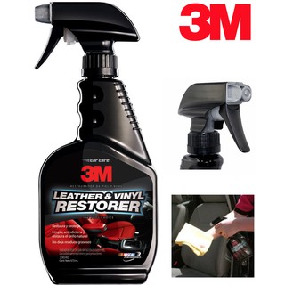 CHAI XỊT CHĂM SÓC DA, NỘI THẤT Ô TÔ 3M  LEATHER VINYL RESTORER PN39040