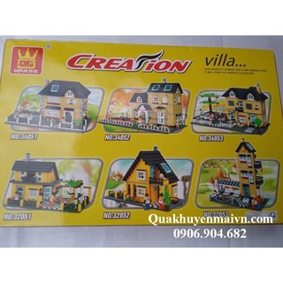 Đồ chơi lego lắp ráp nhà