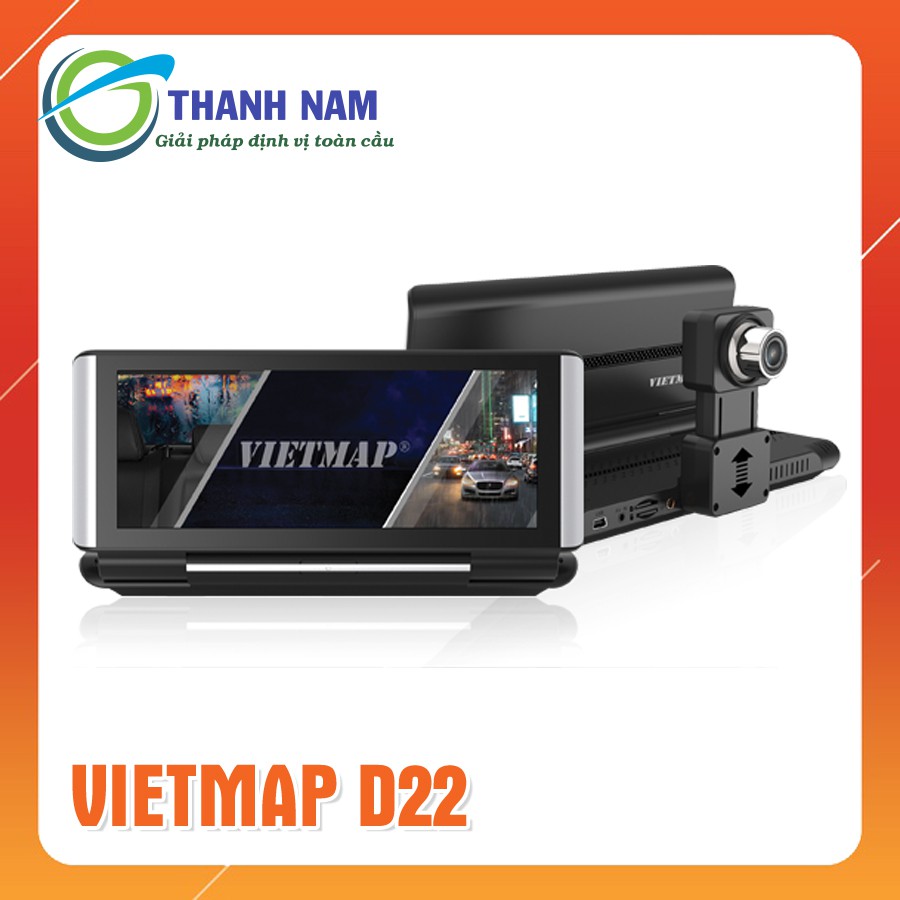 Camera hành trình Vietmap D22,Có Wifi, GPS, 4G, Đặt Taplo (Tặng thẻ 64G+sim4G+Miễn phí lắp đặt)