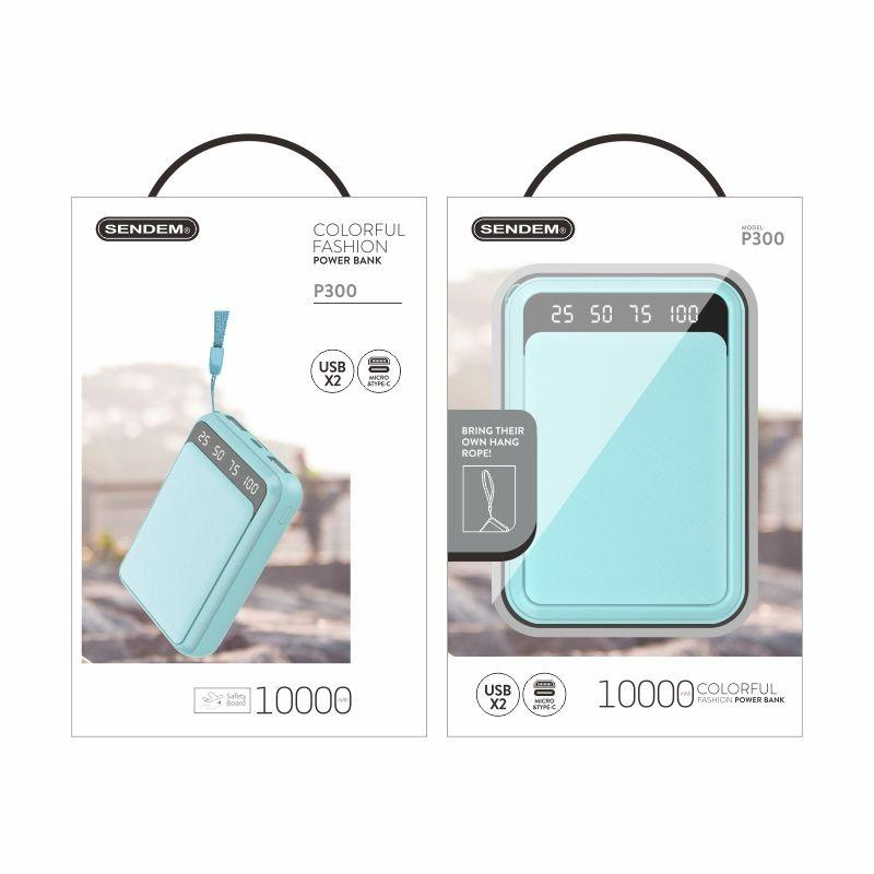 Sạc dự phòng Sendem P300 10000Mah thời trang