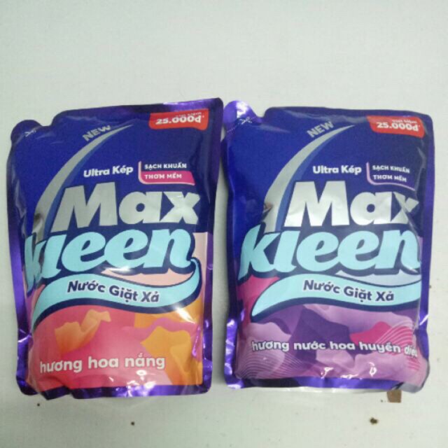 Túi nước giặt Maxkllen 2,4kg ( tiết kiệm)