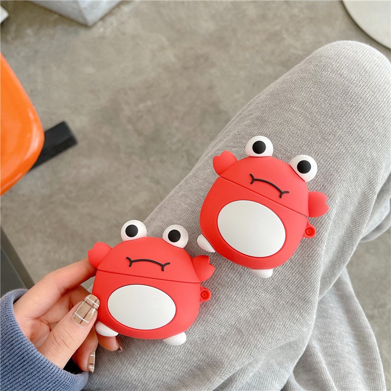 AirPods Pro AirPods 1/2 small crab-shaped silicone headset case