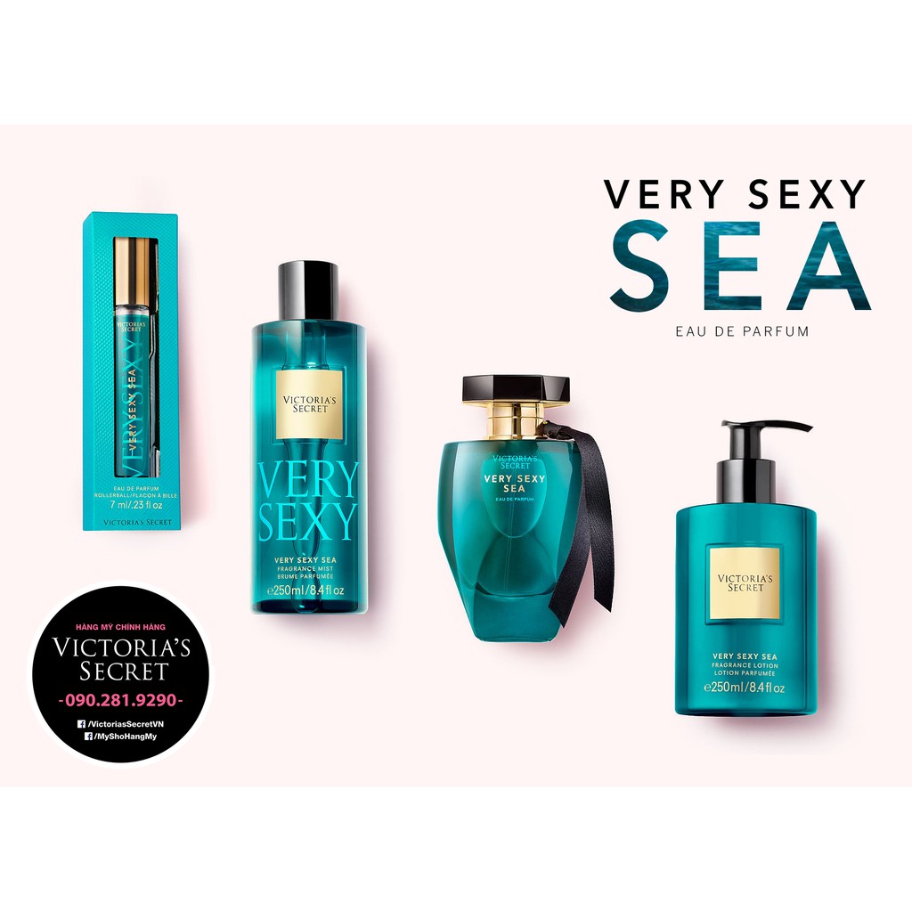 Nước hoa mới nhất năm 2020 - Very Sexy Sea EDP 50mL, 100mL - Victoria's Secret USA