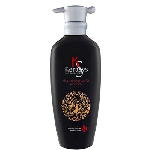 [Chính hãng] Dầu Gội Xả Hồng Sâm ngăn ngừa rụng tóc Kerasys Hair Fall Control Hàn Quốc 400ml