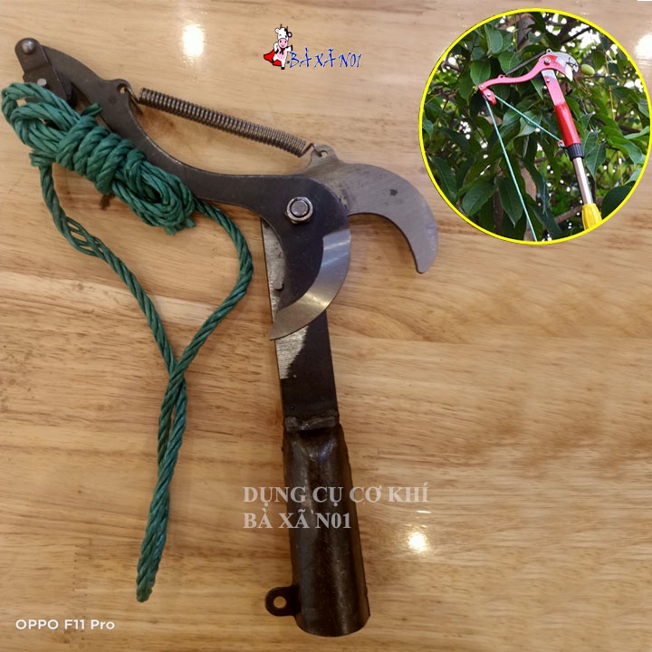 Đầu kéo cắt cành cây trên cao,tỉa cây cảnh,hái quả chuyên dụng hàng tốt