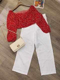 (HOẢ TỐC) Crop hoa nhí cổ vuông 🌸