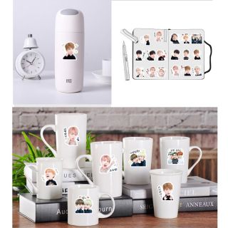 SET 40 MIẾNG STICKER BTS CUTEE (KHÔNG THẤM NƯỚC)