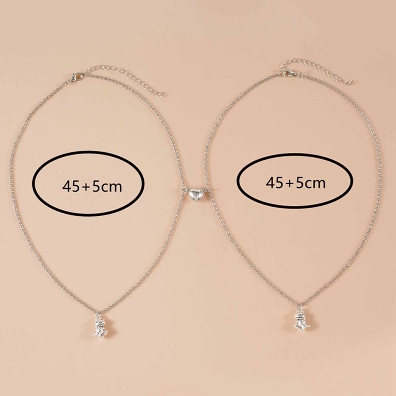 Tmdbyx 1 Cặp Vòng Tay Dây Thừng Mặt Hình Khủng Long Hít Nam Châm Dễ Điều Chỉnh Dành Cho Cặp Đôi