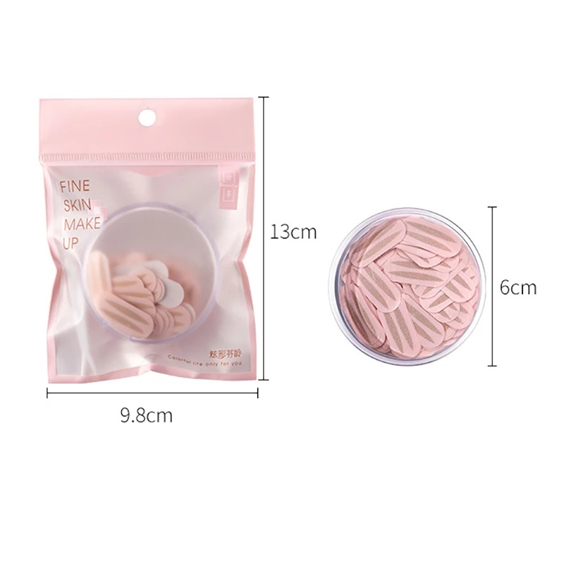 Hộp 300 Miếng Dán Kích Mí Vô Hình Tự Dính Chuyên Nghiệp