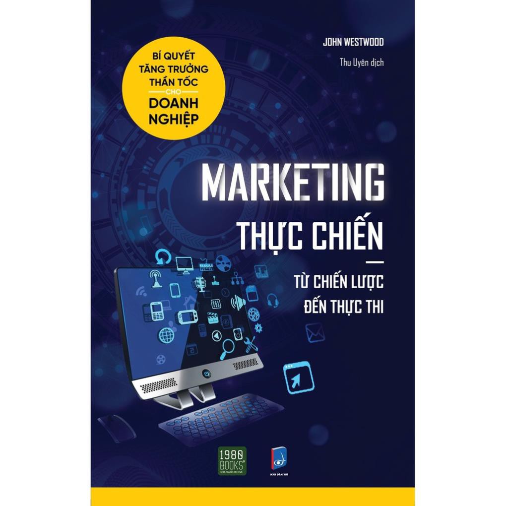 Sách - 3 Cuốn Sách Marketing Thực Chiến, Lập Kế Hoạch Marketing Hiệu Quả, Marketing trên một trang giấy [1980 Books]