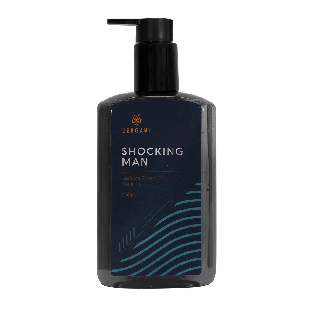 Sữa tắm nước hoa nam Bergami Shocking Man - Lưu hương 12h - Hương nước hoa Pháp | BigBuy360 - bigbuy360.vn