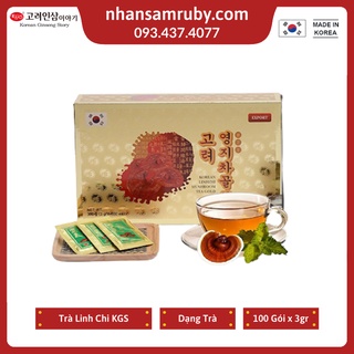 Trà linh chi hàn quốc kgs hộp 300gr .