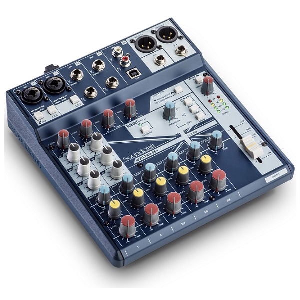 Bộ Mixer SoundCraft NOTEPAD8FX Karaoke
