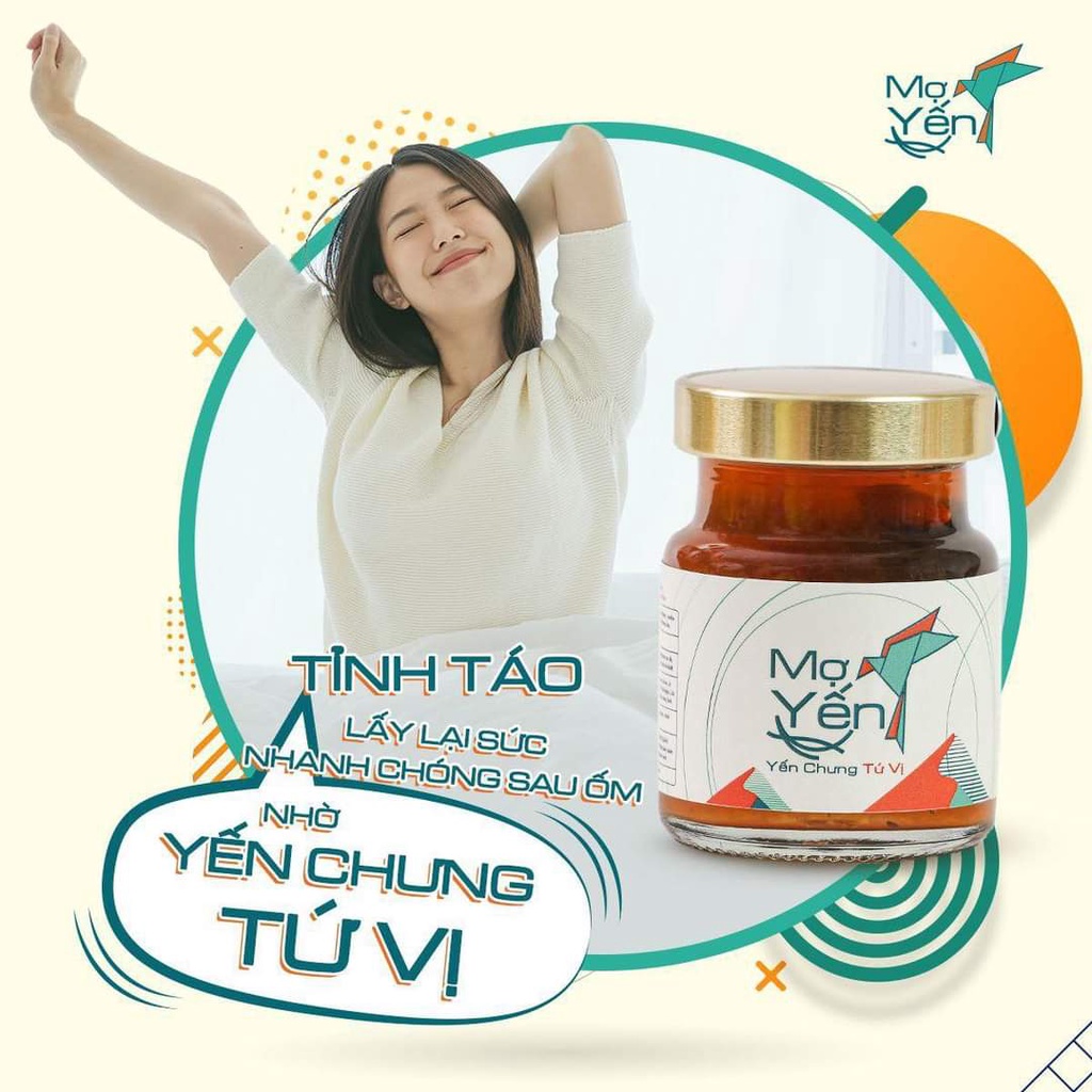 Mợ Yến- Yến tươi chưng sẳn- Combo 10 hũ yến chưng tứ vị chứa 25%