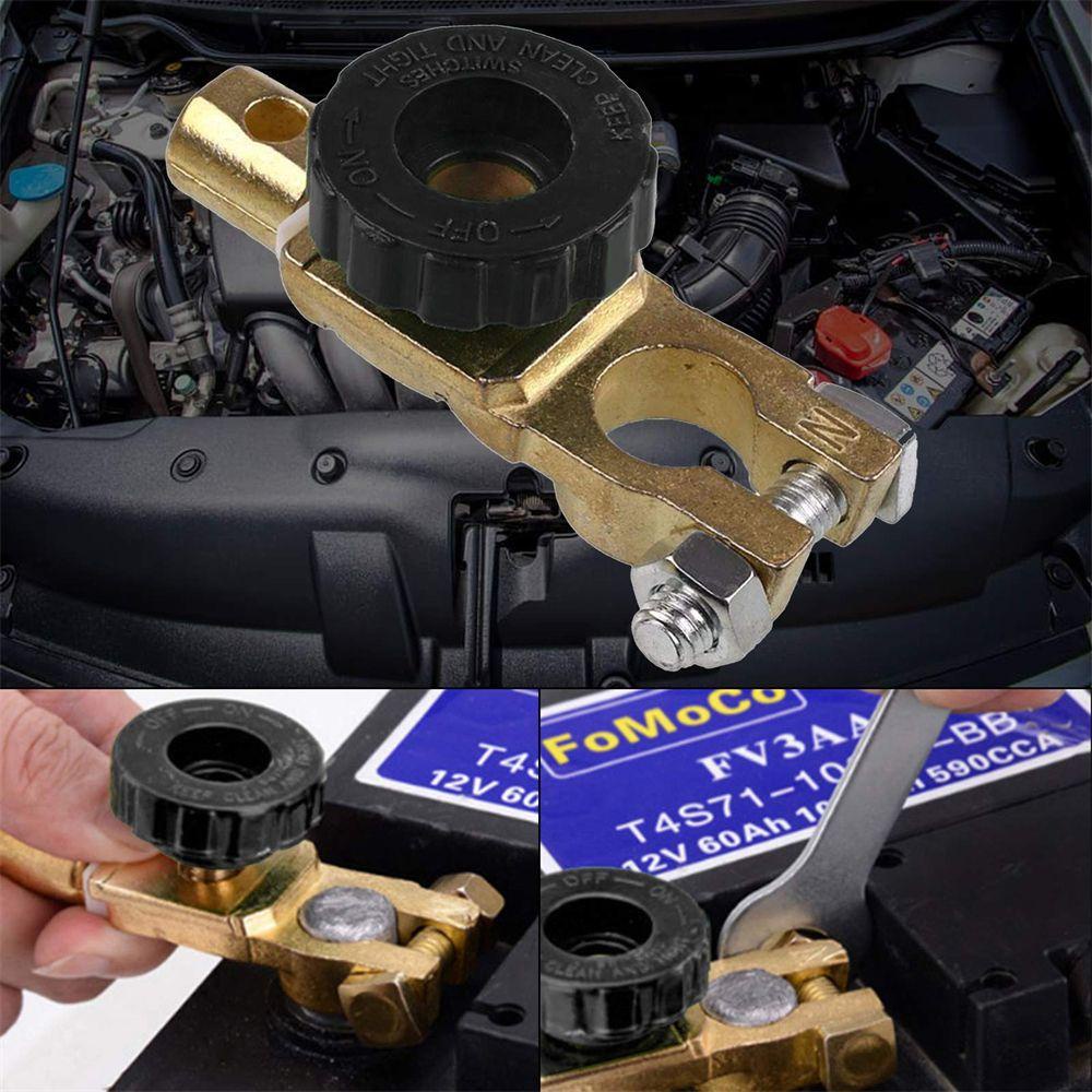 Công Tắc Ngắt Kết Nối Pin 12 / 24V Cho Xe Hơi Tàu Thuyền