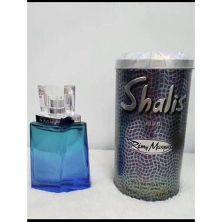 nước hoa nam lon thiếc xanh SHALIS 100ml như ảnh