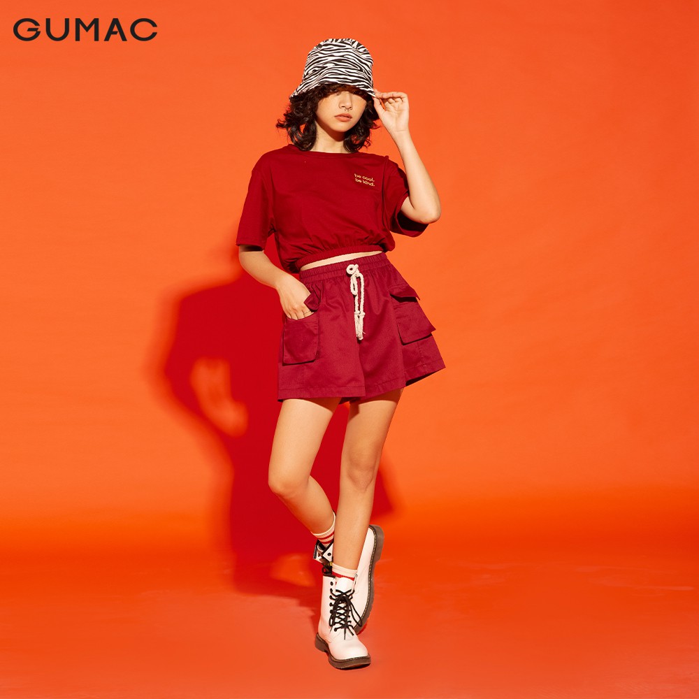 Quần short nữ túi hộp GUMAC đủ màu, đủ size, năng động trẻ trung QA12156 | BigBuy360 - bigbuy360.vn
