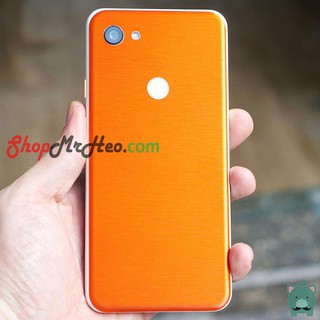 Skin Dán Mặt Sau Lưng Vân Nhôm Google Pixel 3 - Pixel 3A - Pixel 3 XL - Pixel 3A XL