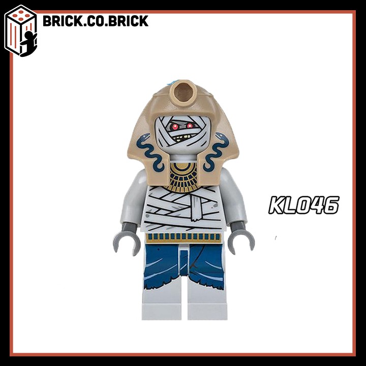 KL 9006 - Đồ chơi lắp ráp minifigures và non lego - Mô hình lắp ghép sáng tạo trong anim Các nhân vật huyền thoại Ai Cập