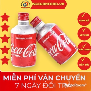 Coca lon nắp vặn nhật - lon coca cola vị nguyên bản lon nhôm 300ml hàng chuẩn nhật bản 100% thơm ngon