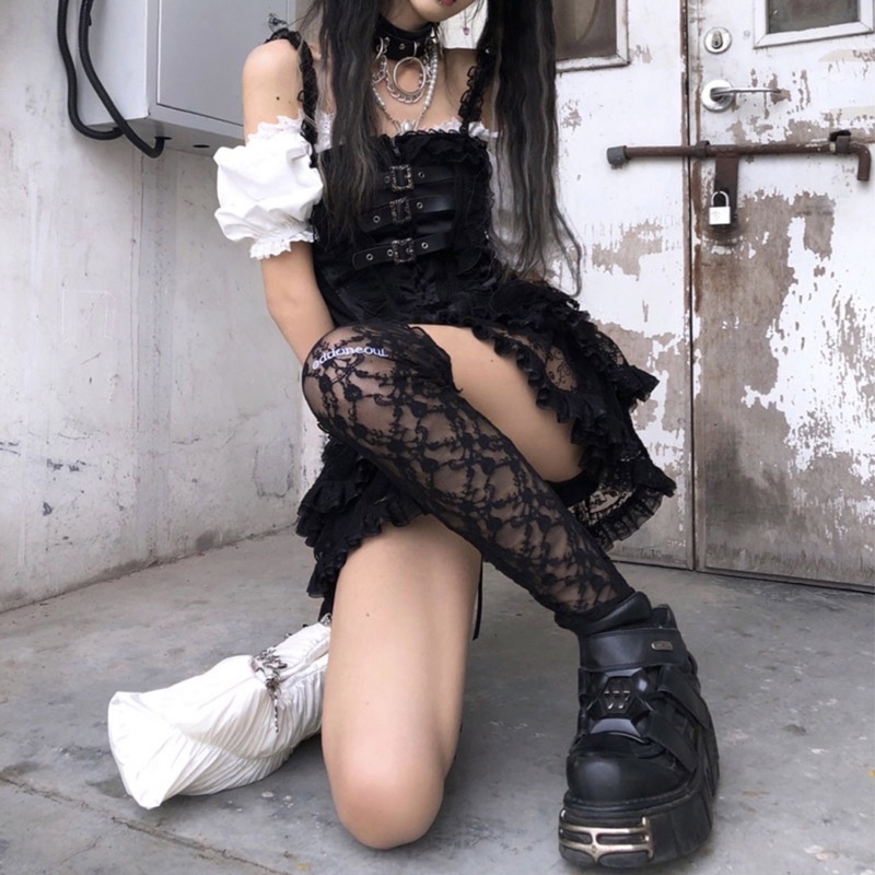 GIÀY GOTHIC L95 ĐẾ BẰNG ĐẾ CAO 6CM35