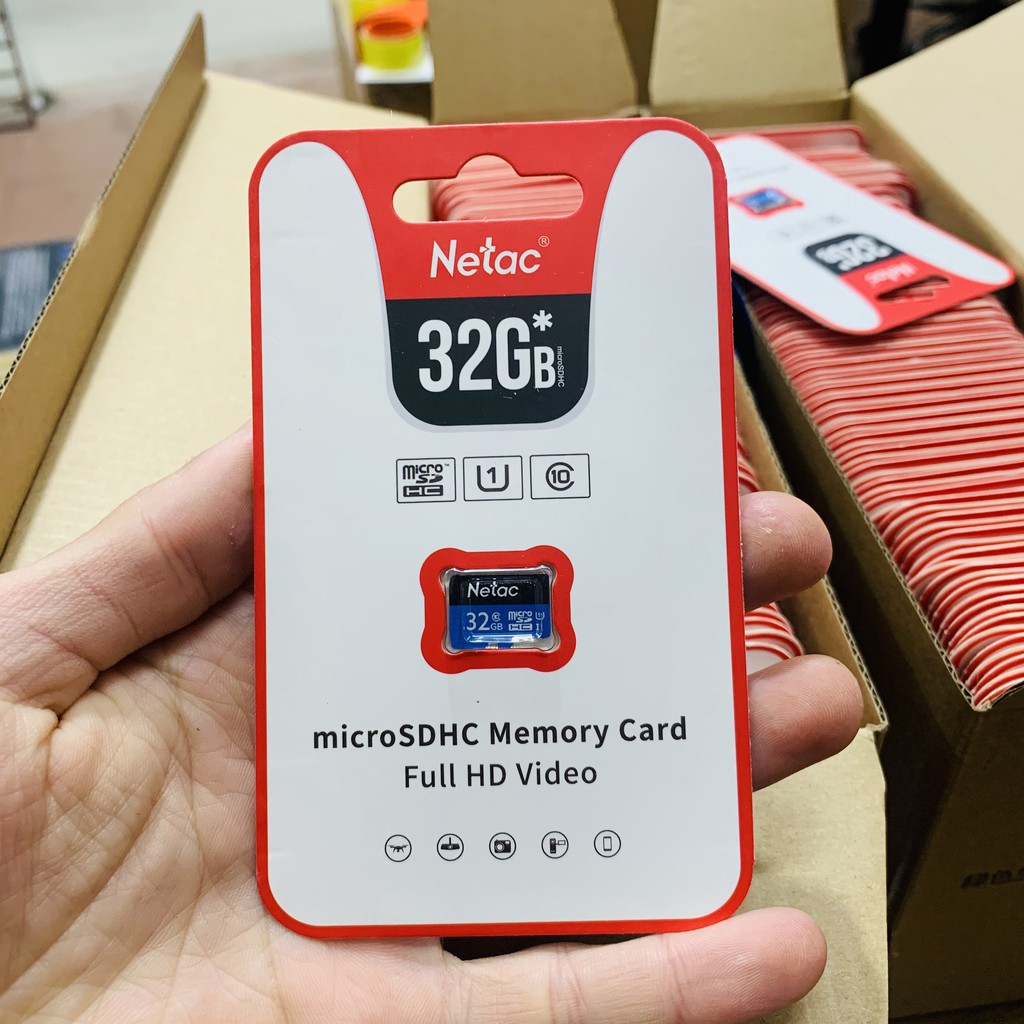 Thẻ nhớ Netac 32Gb Micro SD Class10 80Mb/s - Chính hãng bảo hành 5 năm | BigBuy360 - bigbuy360.vn