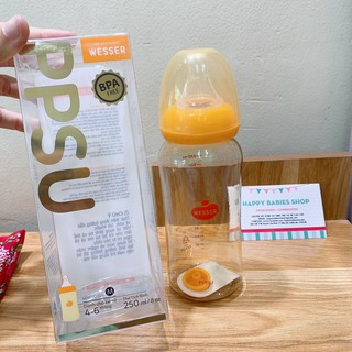 Bình sữa Wesser PPSU 60ML/140ML/250ML