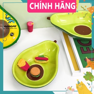Bát ăn dặm cho bé hình quả bơ - Bát ăn dặm gốm sứ cao cấp