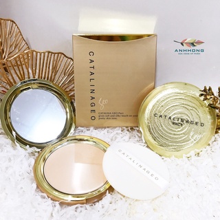 Phấn phủ Geo Lamy vàng siêu mịn Catalina Golden Pact – Hàn quốc