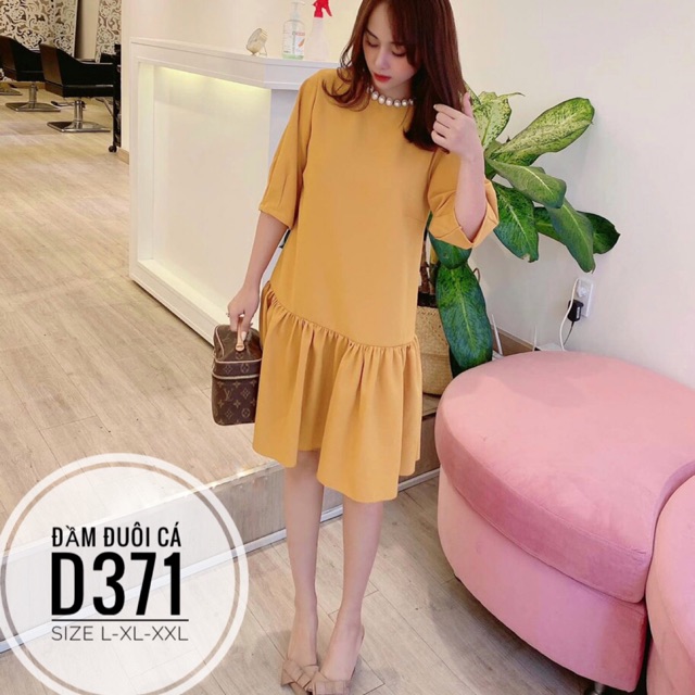 Bigsize Đầm đuôi cá D371
