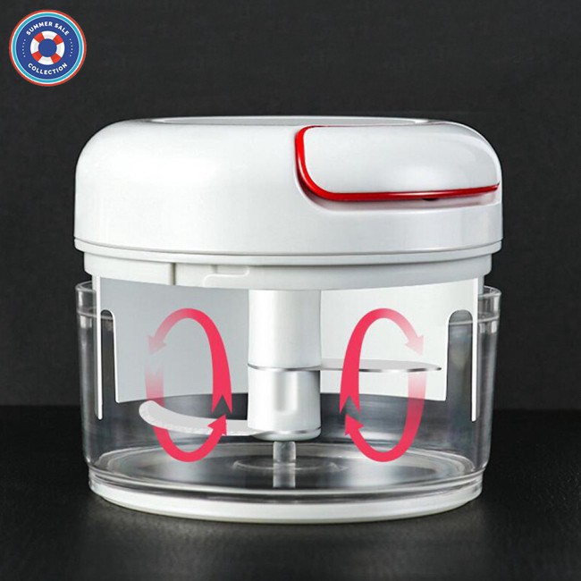 Xay tỏi ớt mini bằng tay Mini Food Chopper, máy xay thịt thực phẩm