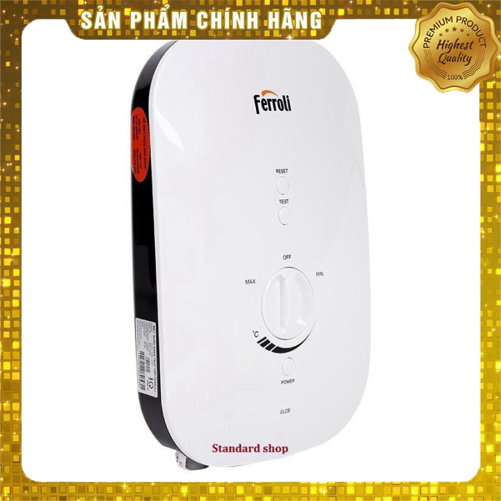 [CHÍNH HÃNG] Máy nước nóng trực tiếp Ferroli DIVO SSN 4500w Chất Lượng Cao