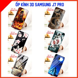Ốp lưng kính 3d samsung j7 pro, j730, ốp lưng kính 3d sang trọng, ốp lưng điện thoại samsung j7 pro, j730 educase68