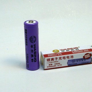 PIN SẠC WASING 18650 , 2300mah 3,7v