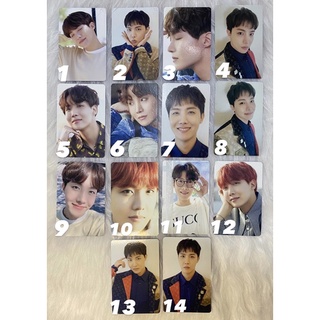 Photocard dicon jhope thành viên bts hàng chính hãng
