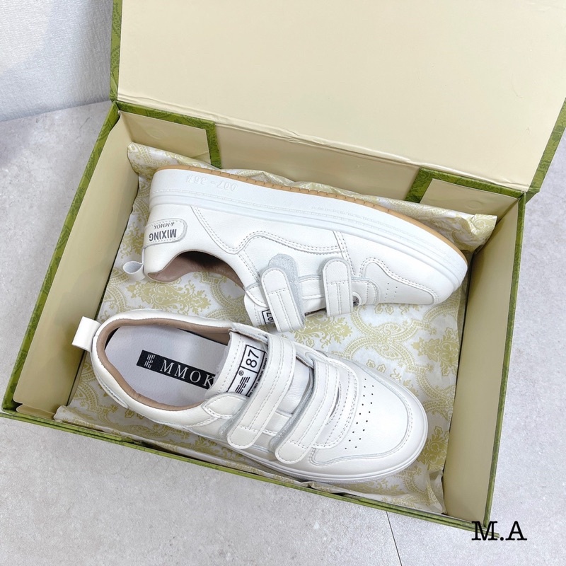 Giày thể thao 2 quai dán fullbox