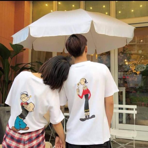 SỈ RẺ NHẤT Áo đôi vợ chồng in lưngTr&Đ MTK